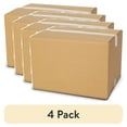 thumbnail image 1 of (4 pack) Pen+Gear Large Shipping Boxes, 15L x 12W x 10H, 1 of 13