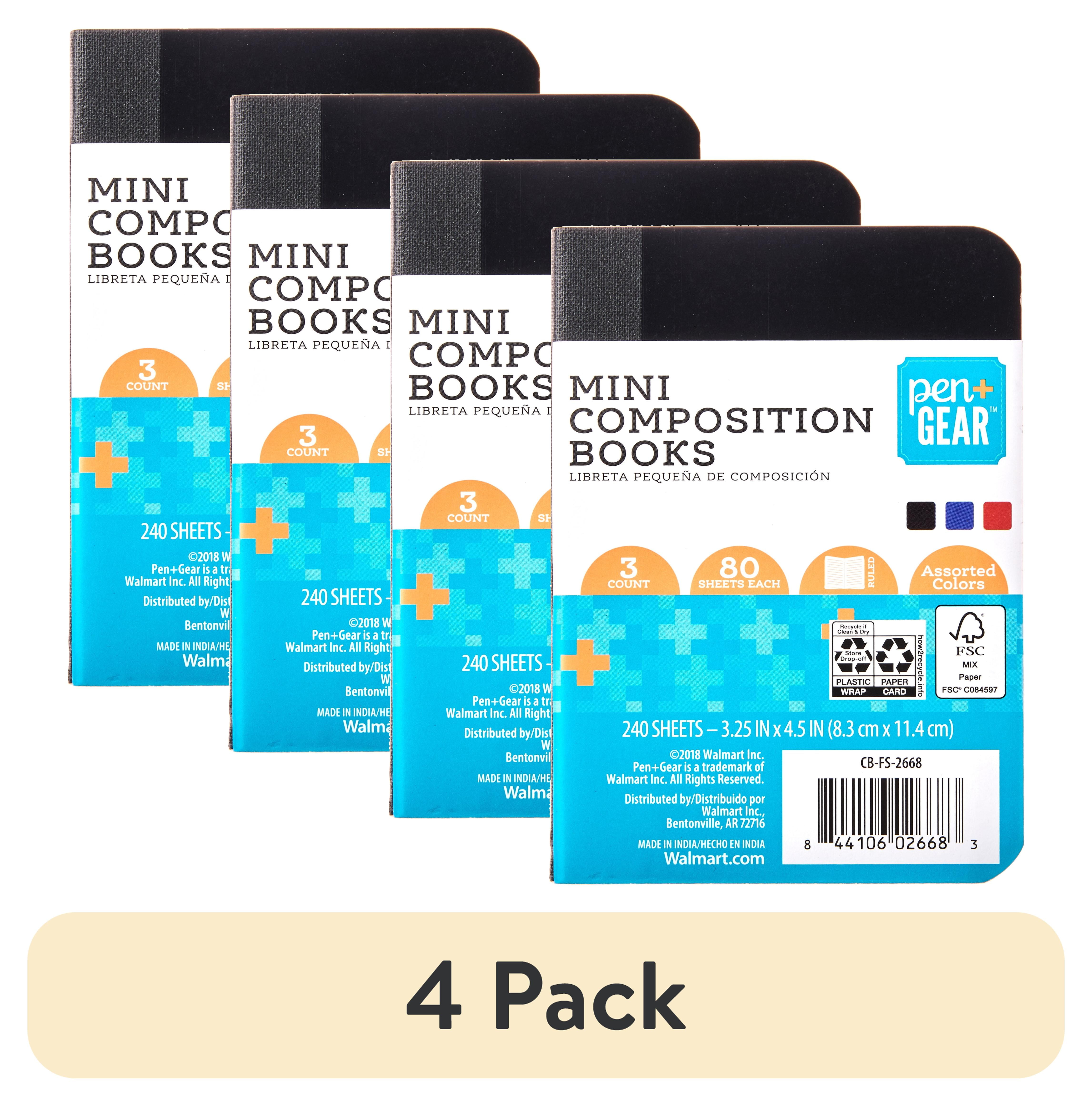 【希少！！】 3.25 Books, Composition Mini Ruled Pen+Gear pack) 4 in 4.5 x その他