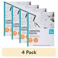 thumbnail image 1 of (4 pack) Pen+Gear Thermal Laminating Pouches 150 Count, 9 × 11.5×0.1 inch, 1 of 7