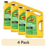4 pack Pennzoil Outdoor Premium Outboard & Multi-Purpose 2-Cycle Engine Oil, 1 Gallon