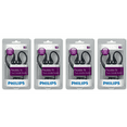 thumbnail image 1 of (4 pack) Philips Inner Ear Headphones, SHS3200BK/37, Black, 1 of 3