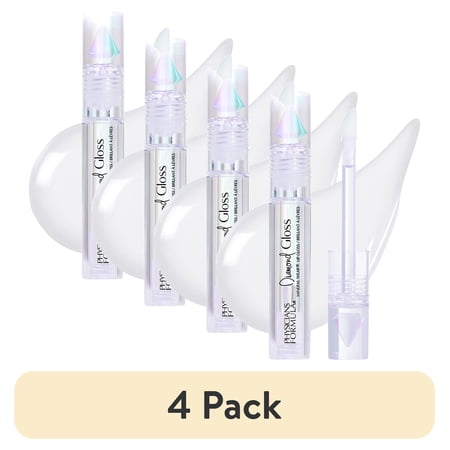 (4 pack) Physicians Formula Mineral Wear® Diamond Gloss, Crystal Clear