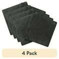 thumbnail image 1 of (4 pack) Plaid 96399 Craft Surface, Square Coasters, Slate, 2 Piece, 4" x 4", 1 of 5