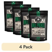 (4 pack) Pop Daddy Pretzels Dill Pickle Flavored Pretzel Sticks 7.5 oz