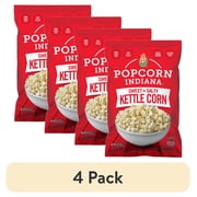 (4 pack) Popcorn, Indiana Kettle Corn Popcorn, 8 Oz.