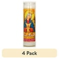 thumbnail image 1 of (4 pack) Prayer Candle N Sra Altagracia White Wax, 8 Inch, 1 of 7