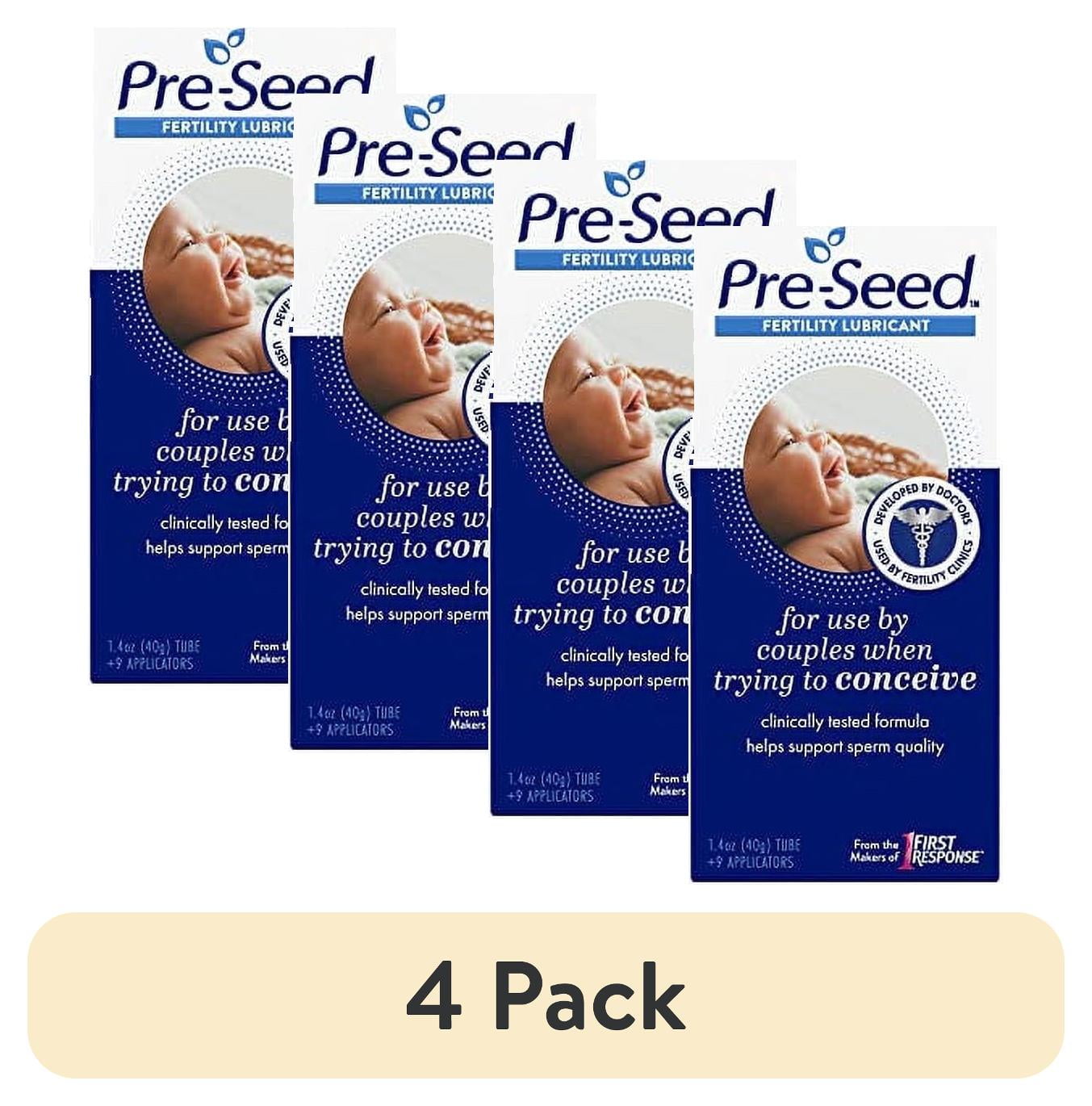 6 pack) Pre-Seed Personal Lubricant 9 Applicators Support Sperm Quality,  1.4 oz - Walmart.com
