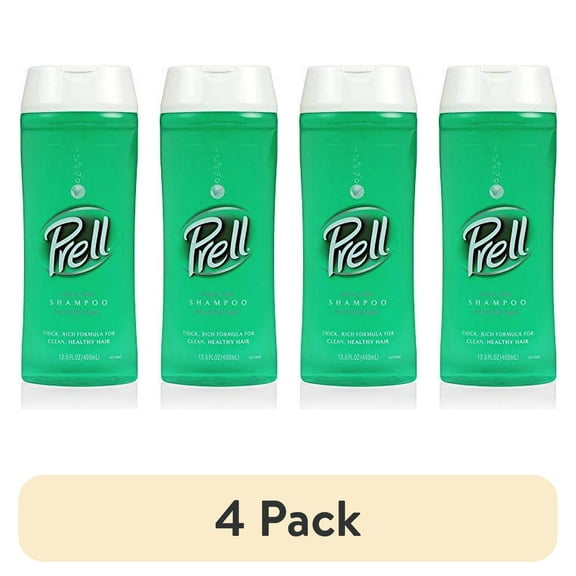 (4 pack) Prell Shampoo Original, 13.5 Oz