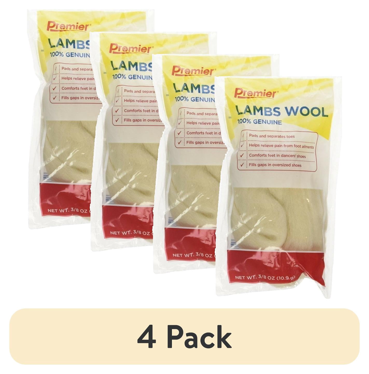 Premier Lambs Wool, 3/8 Oz, Cushions Corns and Abrasions