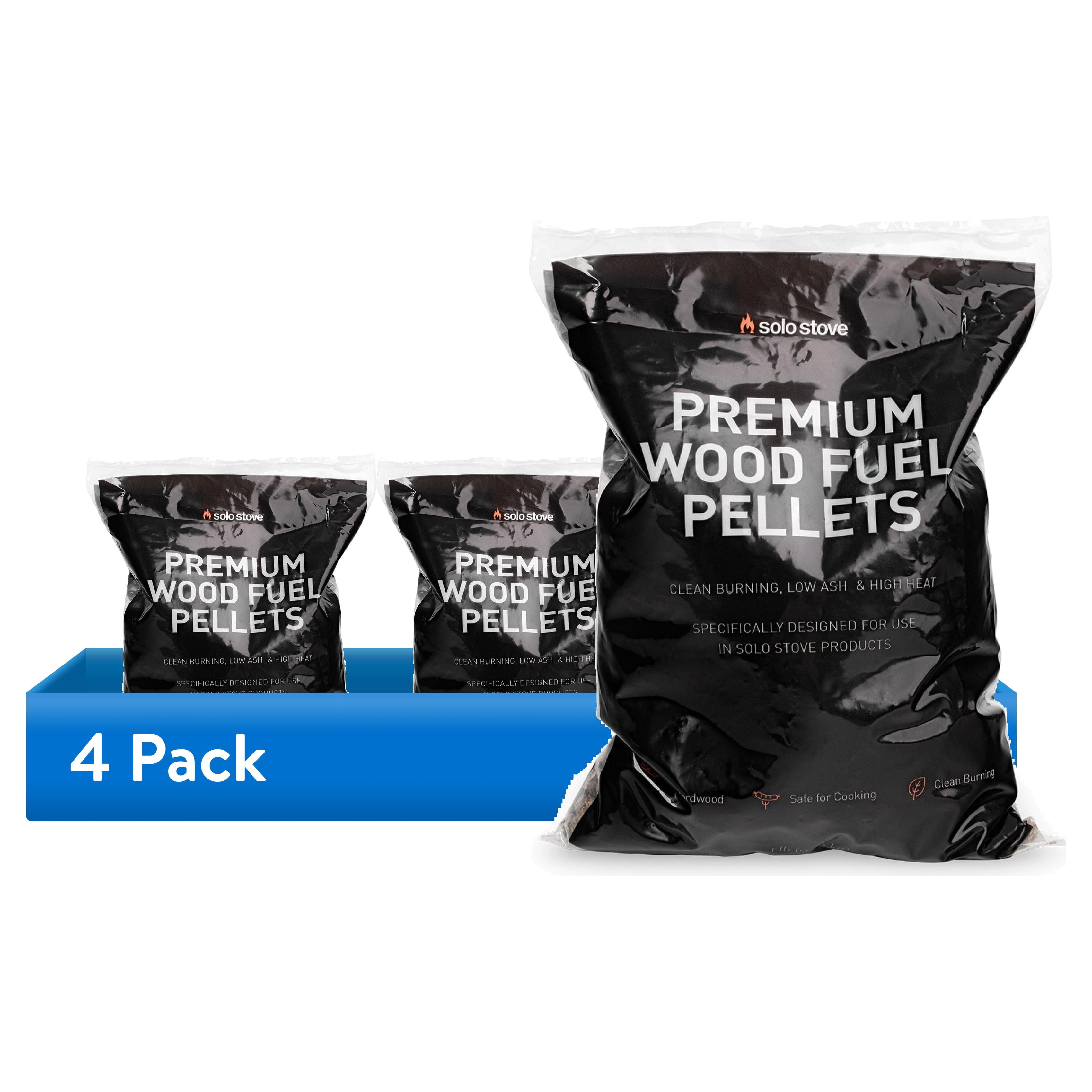(4 pack) Premium Wood Fuel Pellets 1lb Bag