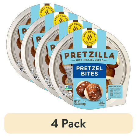 (4 pack) Pretzilla Pretzel Sf Bites 12.5oz Tub
