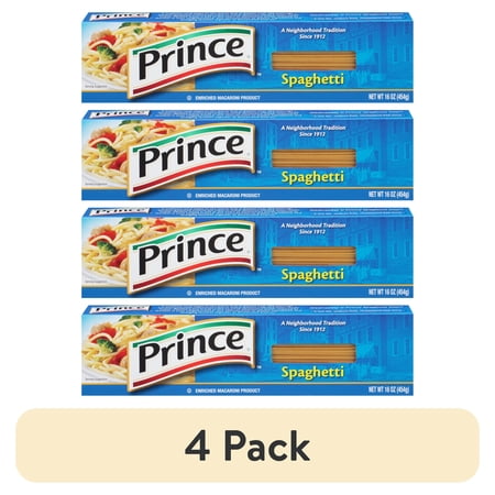 (4 pack) Prince 16 oz Spaghetti Pasta