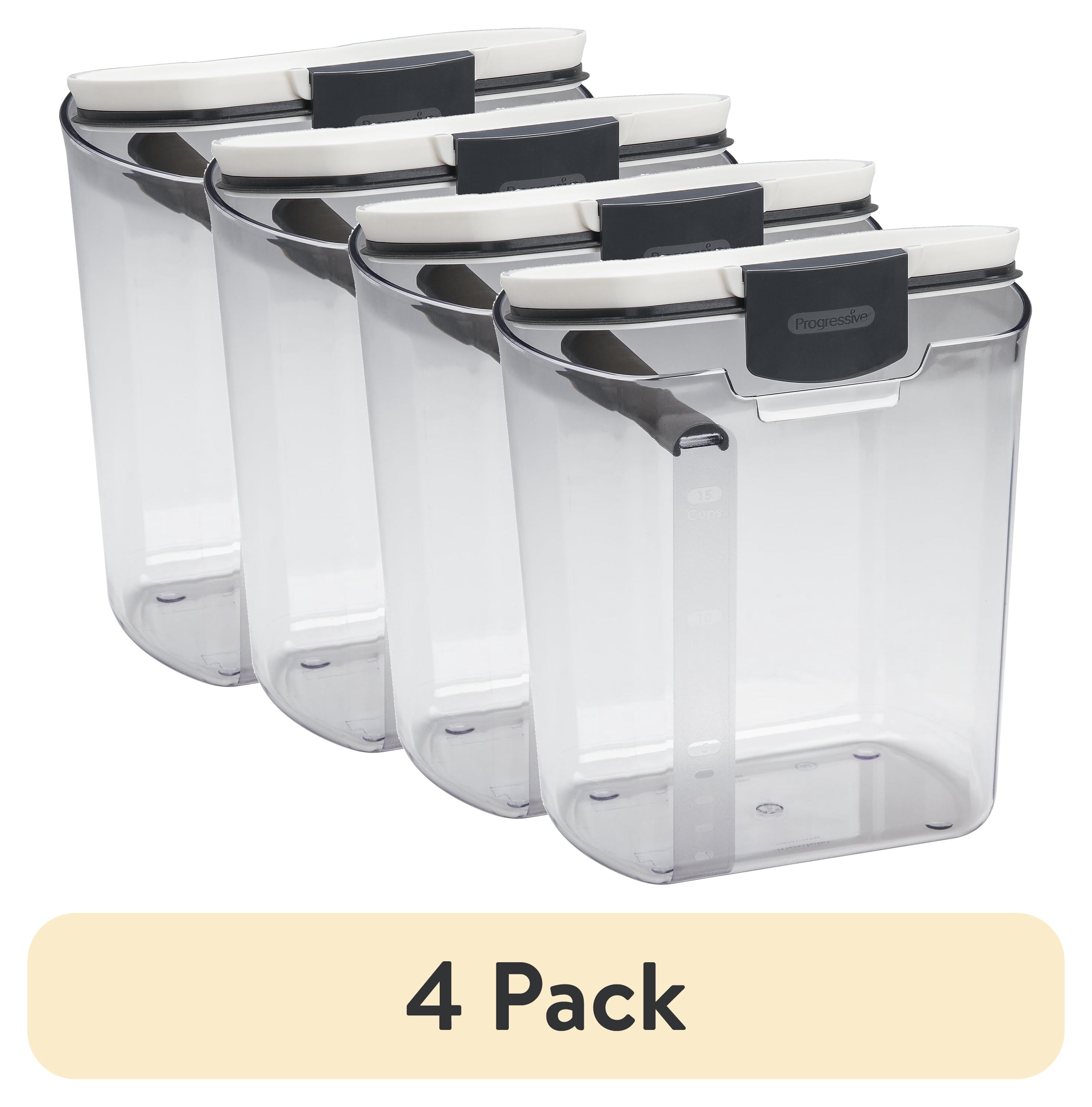 (4 pack) Progressive PKS-100 Prepworks Flour Prokeeper - Walmart.com