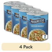 (4 pack) Progresso Traditional, Chicken Noodle Soup, 19 oz.