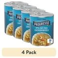 thumbnail image 1 of (4 pack) Progresso Traditional, 99% Fat Free Chicken Noodle Canned Soup, 19 oz, 1 of 15