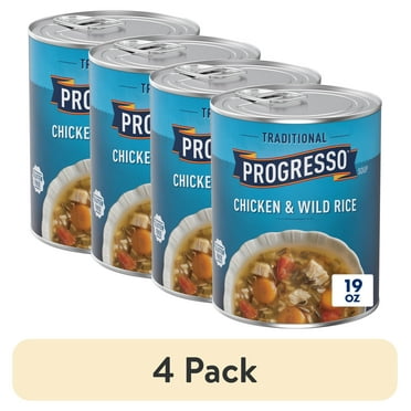 Progresso Traditional, Chicken and Wild Rice Soup, Gluten Free, 19 oz.