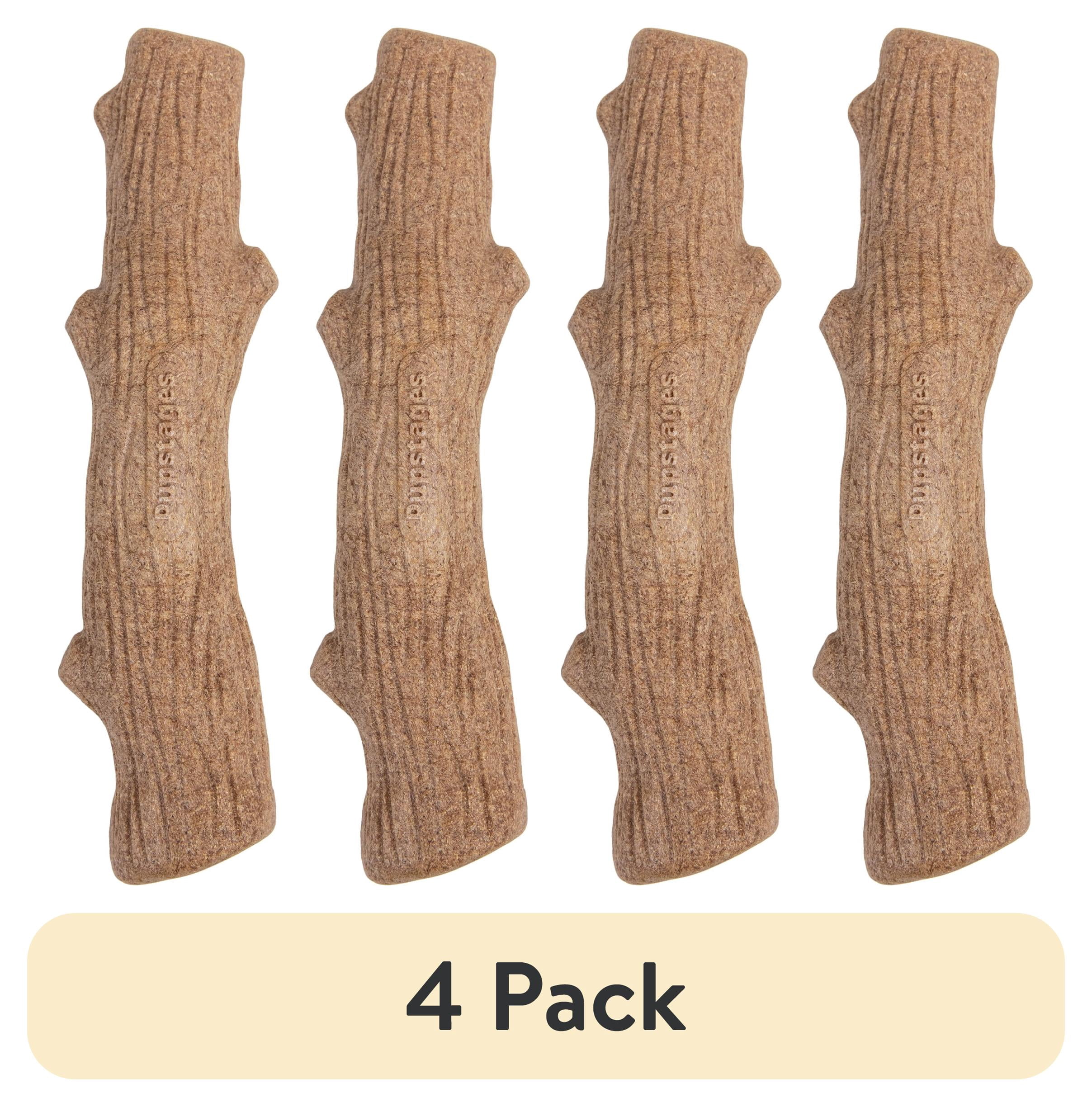 (4 pack) Pupstages Dogwood Stick Dog Chew Toy, Large, 8
