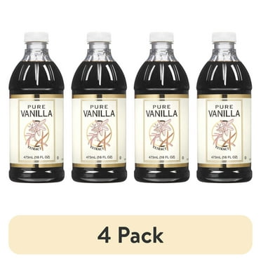 (4 pack) Pure Vanilla Extract (16 oz )