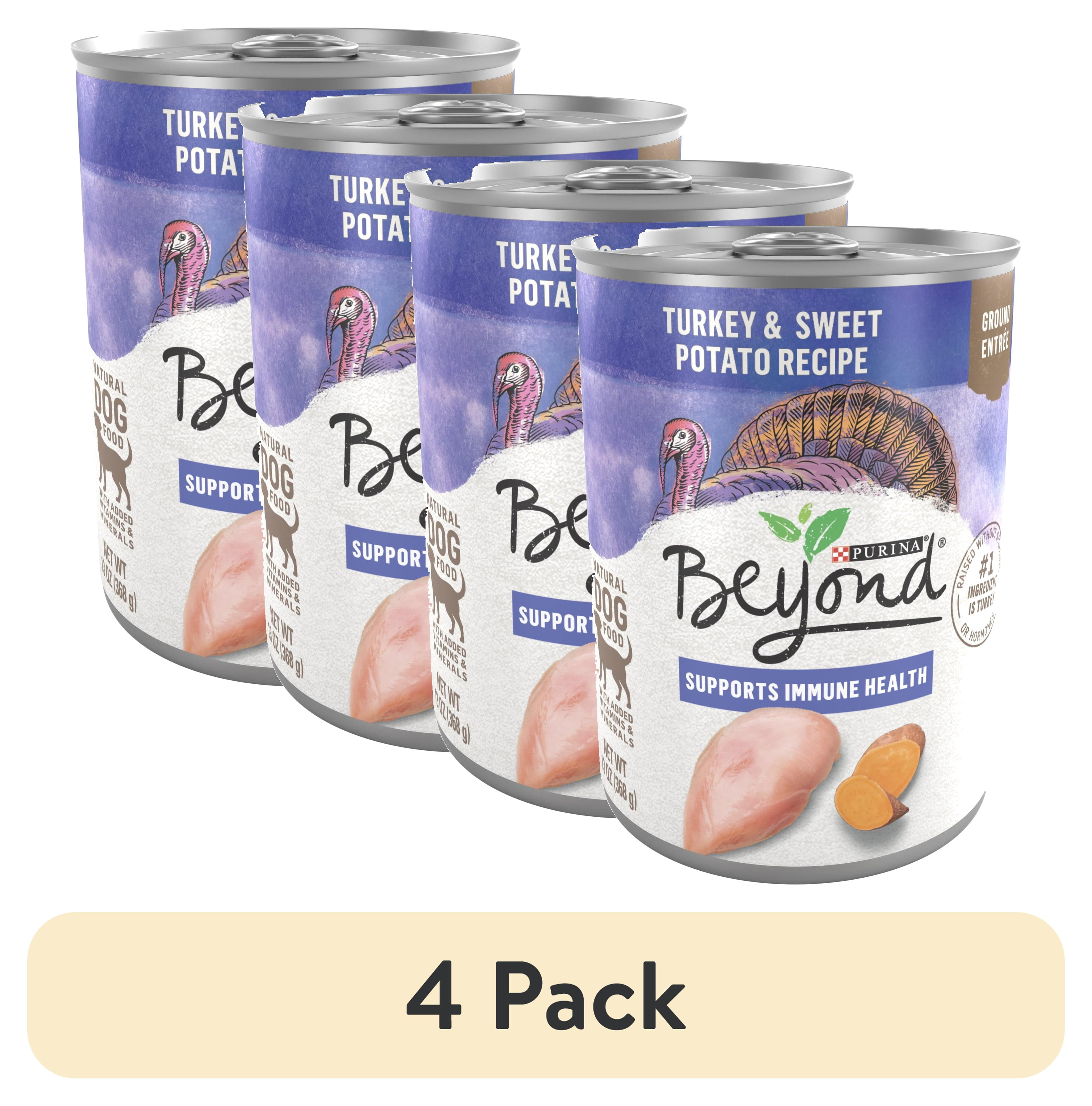 Grain Free Dog Food With Sweet Potatoes And Fish Reference: 4 Pack Purina Beyond Ground Entree Wet Dog Food Natural