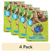 4 pack Purina Cat Chow Naturals with Real Chicken Indoor Dry Cat Food, 18 lb