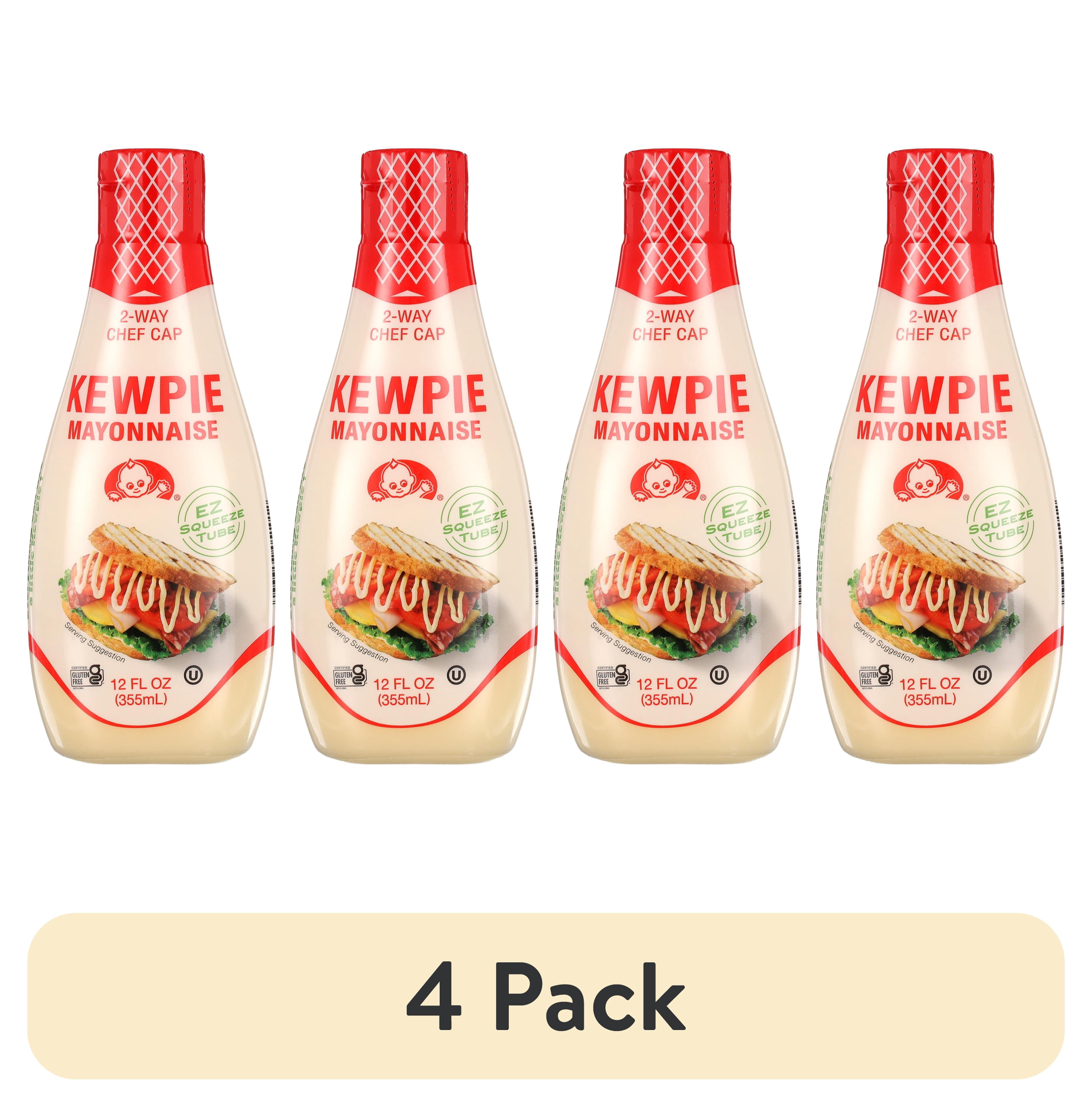 (4 pack) Q & B Foods Kewpie Mayonnaise, 12 oz