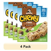 (4 pack) Quaker Chewy S'mores Granola Bars, 0.84 oz 8 Count
