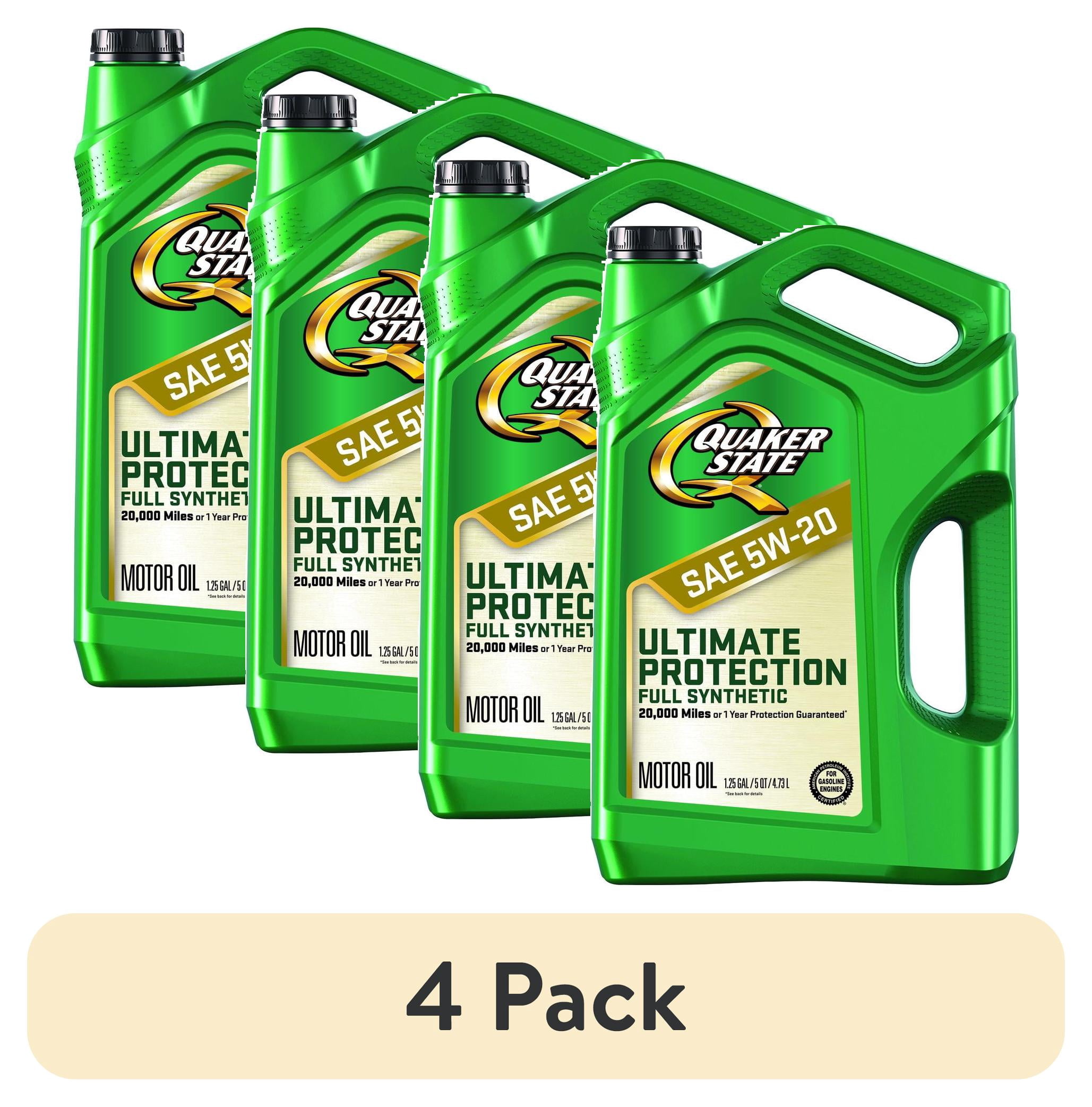 Free Shipping! Quaker State Ultimate Protection Full Synthetic 5W
