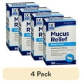 thumbnail image 1 of (4 pack) Quality Choice Mucus Relief Expectorant Guaifenesin 400mg 50 Caplets, 1 of 2