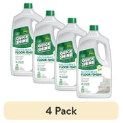 4 pack Quick Shine Multi-Surface Floor Finish, Pfas-Free Formula, All Purpose Household Floor Polish, 64 fl oz