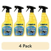 4 pack Rain-x Glass Cleaner + Rain Repellent, 23 oz - 5071268