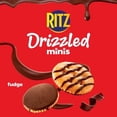 thumbnail image 1 of 4 pack-RITZ Drizzled Minis Fudge Crackers, Bulk Lunch Snacks for Kids and Adults, 10 - 0.9 oz Snack Packs, 1 of 2