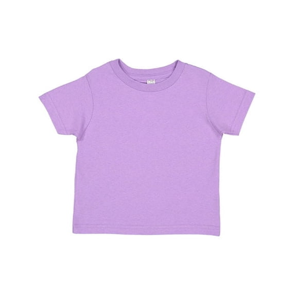 (4 pack) Rabbit Skins 3321 - Fine Jersey Toddler T-Shirt, Lavendar, 4T