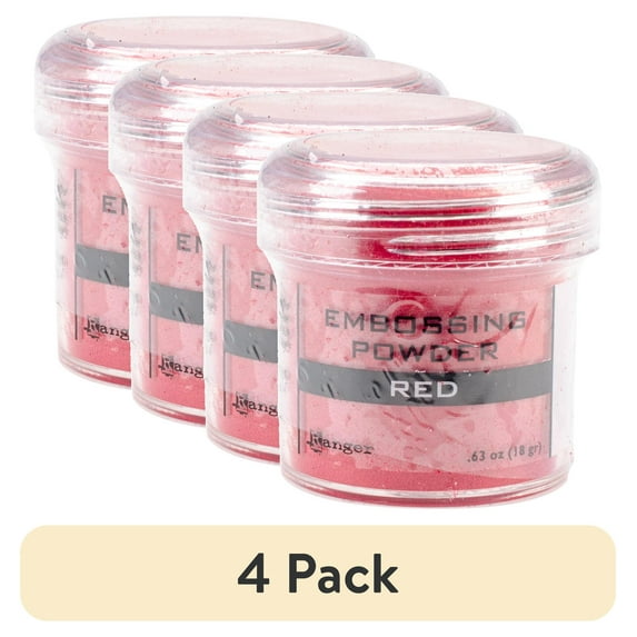 (4 pack) Ranger Embossing Powder Red