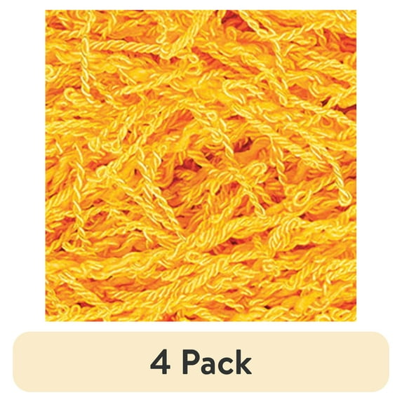 (4 pack) Red Heart Scrubby Yarn DUCKIE 100” x 50” Framed Canvas Art Print