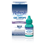 4 pack Refresh Optiv Gel Drops Lubricant Eye Gel, Extended Therapy, 0.33 fl oz