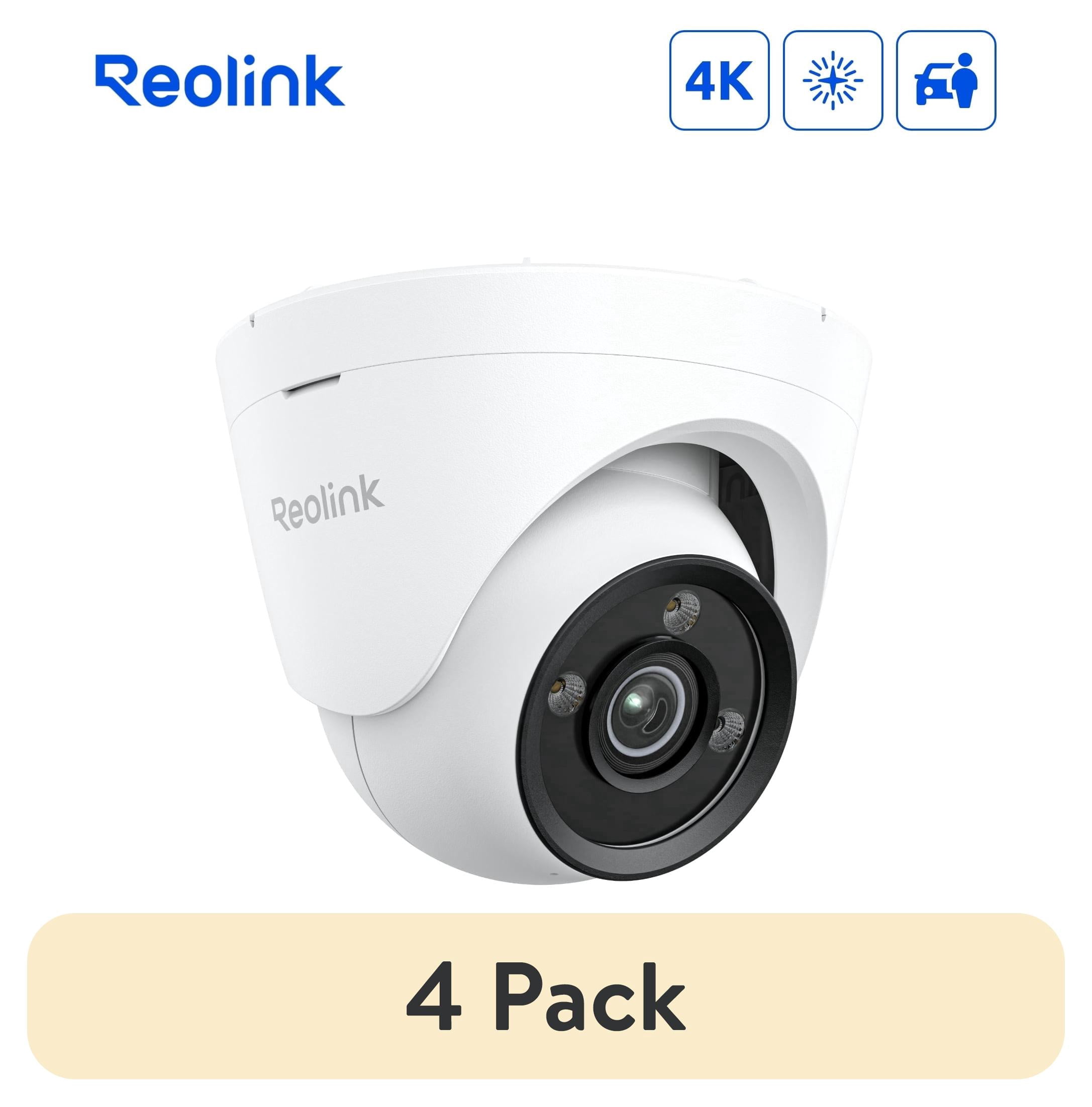 2 pack) (2 pack) Reolink CX820 4K 8MP PoE IP Dome Security Camera