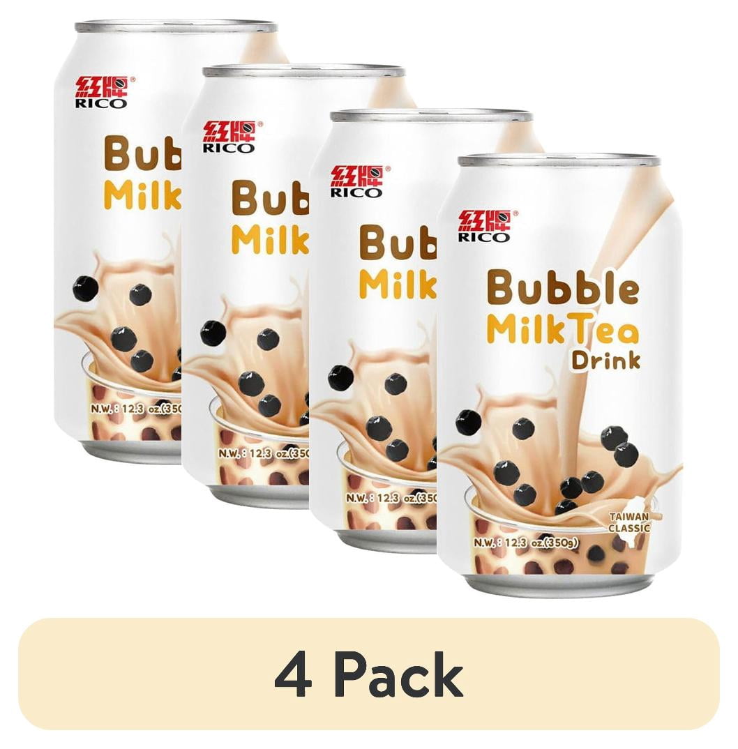 (4 pack) Rico Bubble Milk Tea Drink