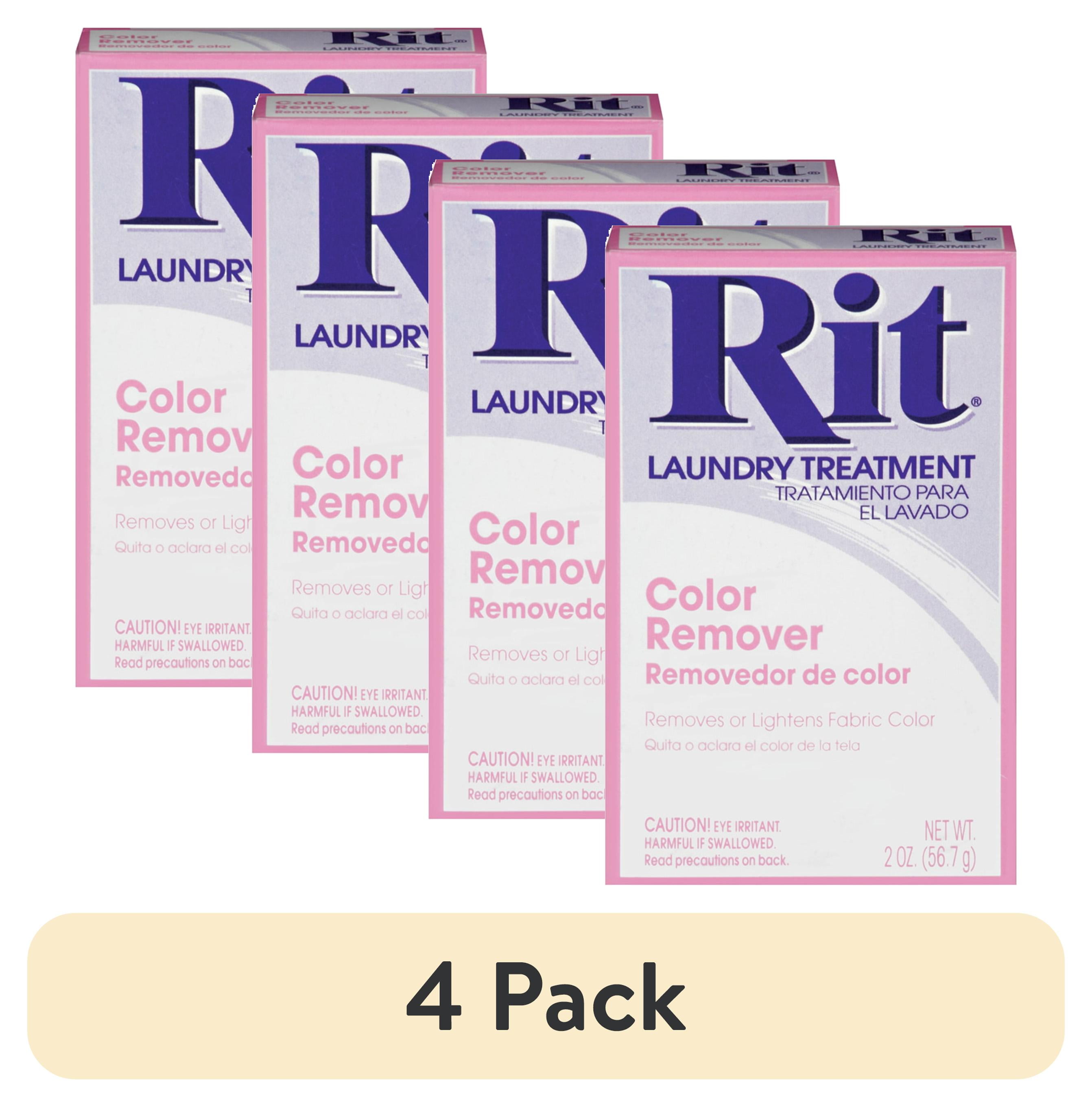 (4 pack) Rit Color Remover, Powder, 2 oz.