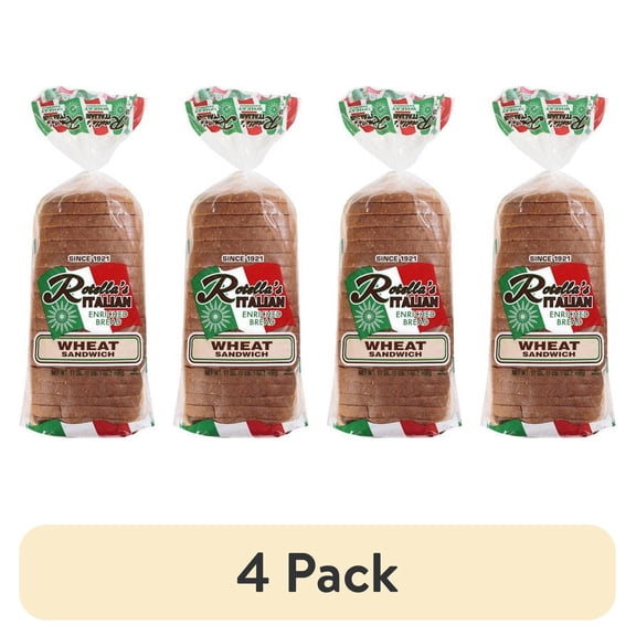 (4 pack) Rotellas Wheat Sandwich Bread