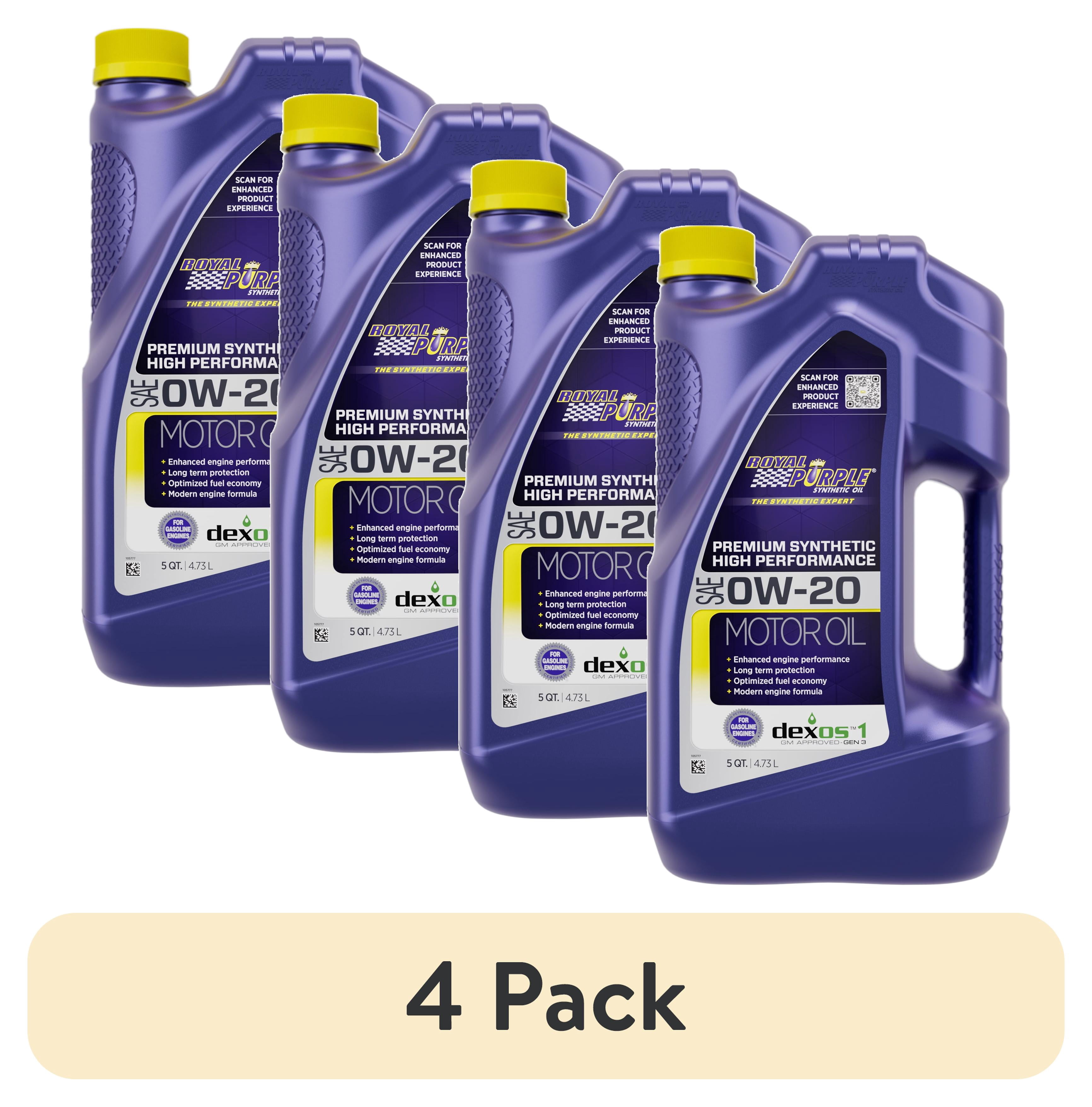  Purple 0W-20 946ml 4本set 超高性能OIL 4-pack-Royal-Purple-High-