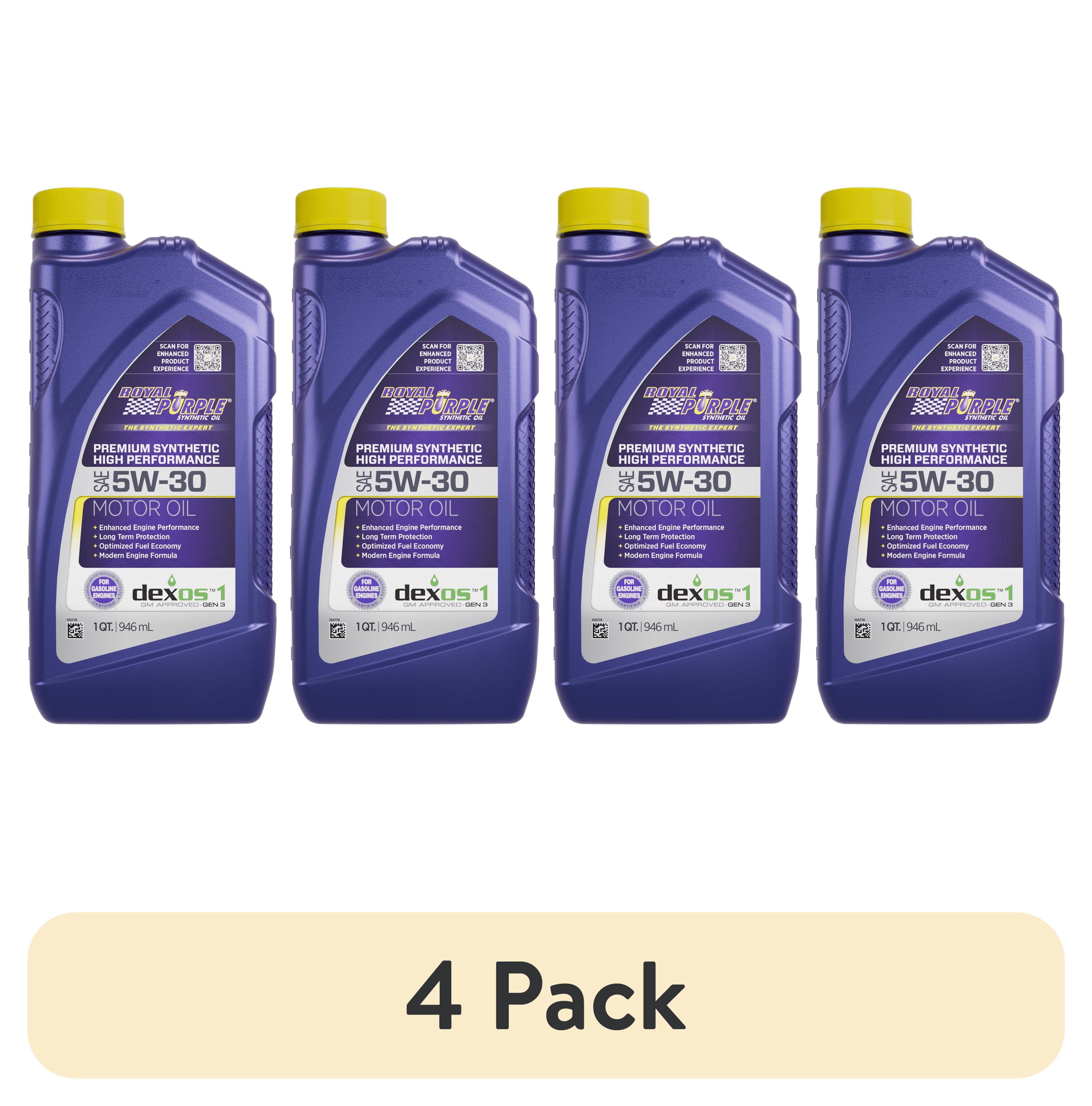 5 pack) Royal Purple High Performance Motor Oil 5W-30 Premium