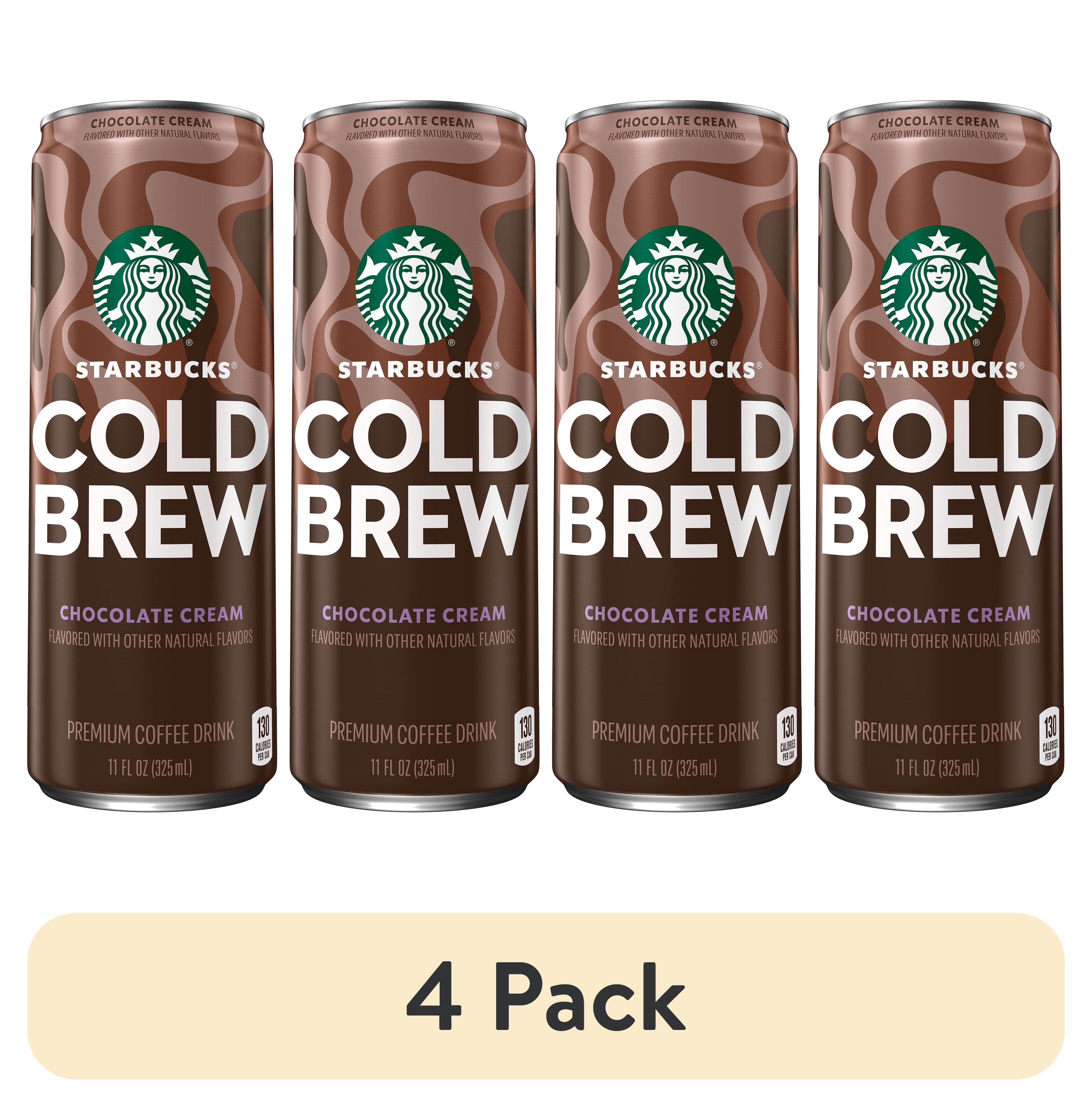(4 pack) SBUX Cold Brew Restage - Chocolate Cream 11oz