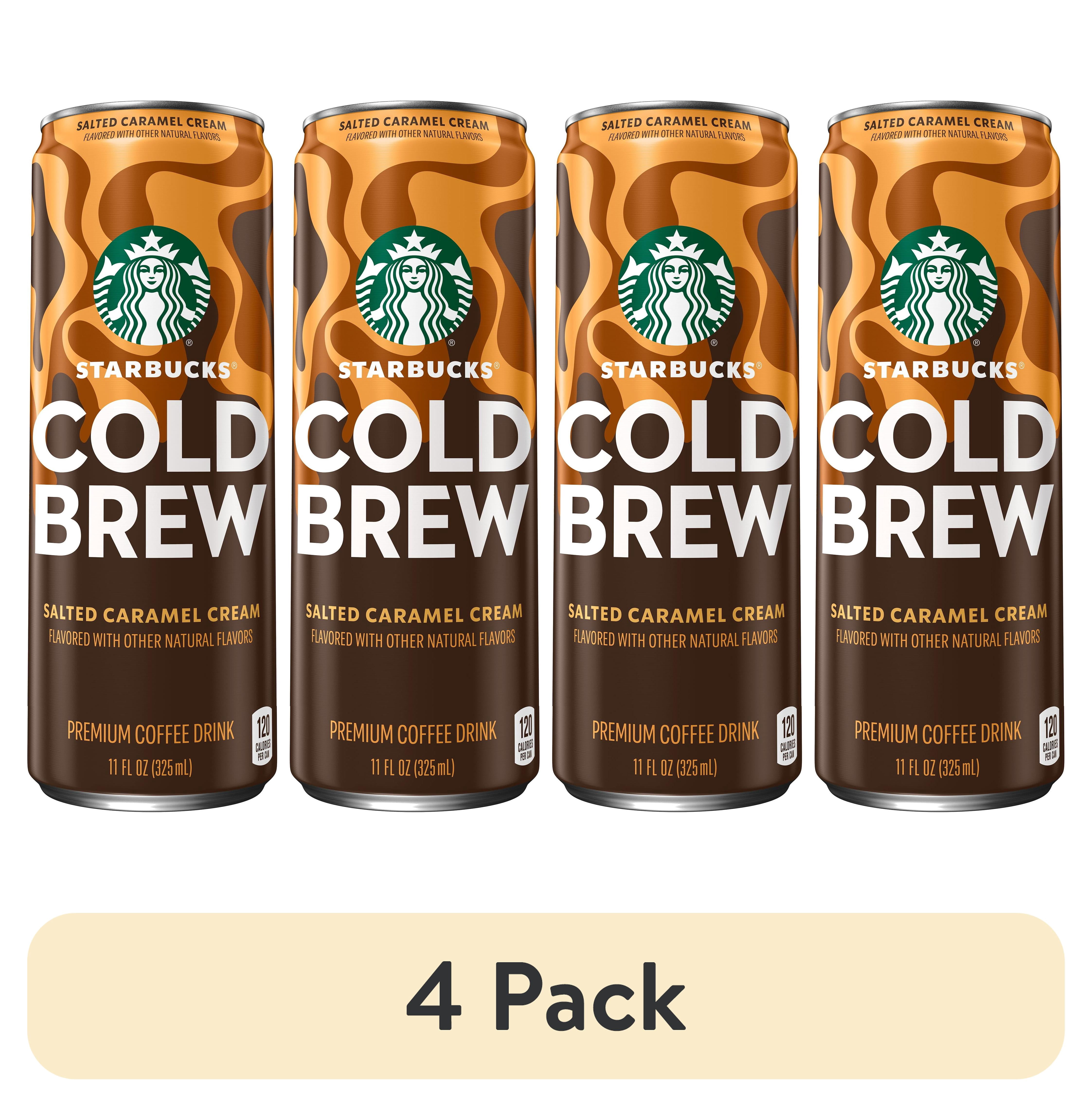 (4 pack) SBUX Cold Brew Restage - Salted Caramel Cream 11oz