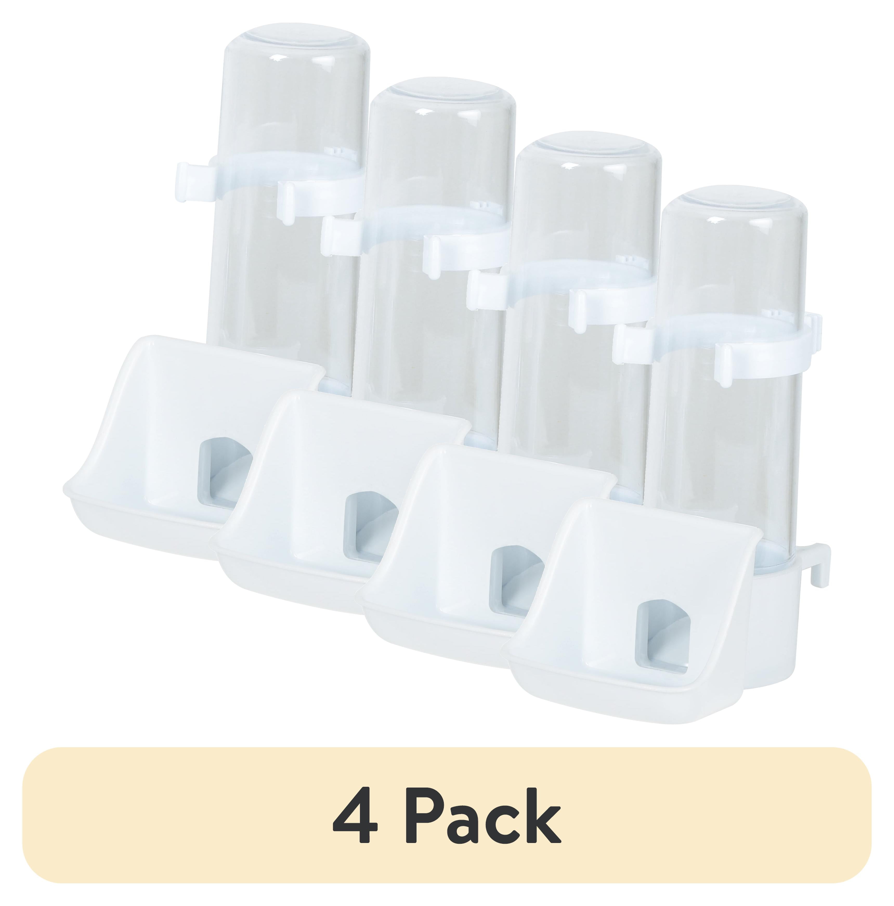 (4 pack) SMALL INTERIOR SILO FEEDER FOR BIRDS