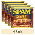 thumbnail image 1 of (4 pack) SPAM Maple Flavored, Shelf Staple, 12 oz Aluminum Can, 1 of 12