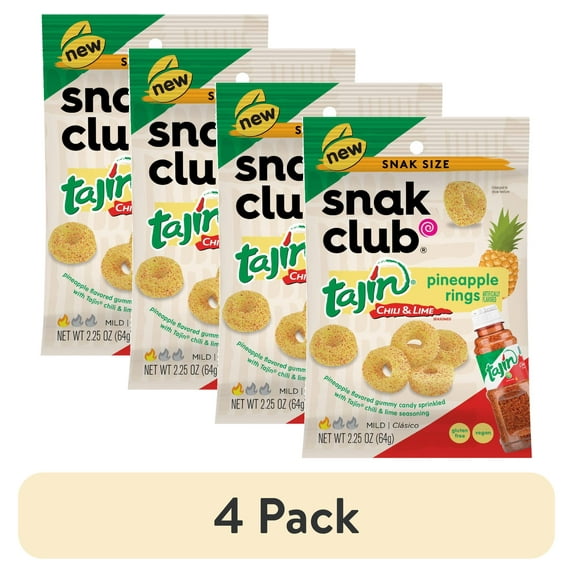 (4 pack) SS PINEAPPLE RINGS