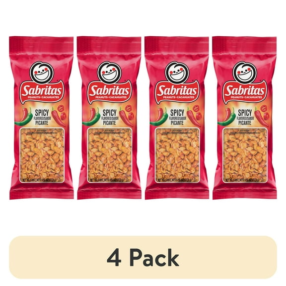 (4 pack) SABRITAS PICANTE NUTS 2.75OZ