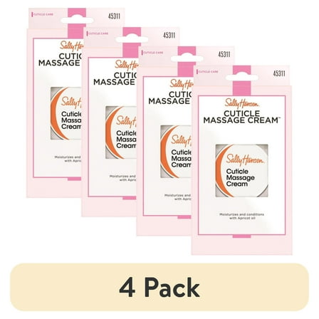 (4 pack) Sally Hansen Treatment, Cuticle Massage Cream
