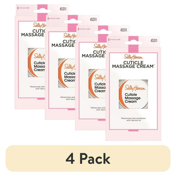 (4 pack) Sally Hansen Treatment, Cuticle Massage Cream