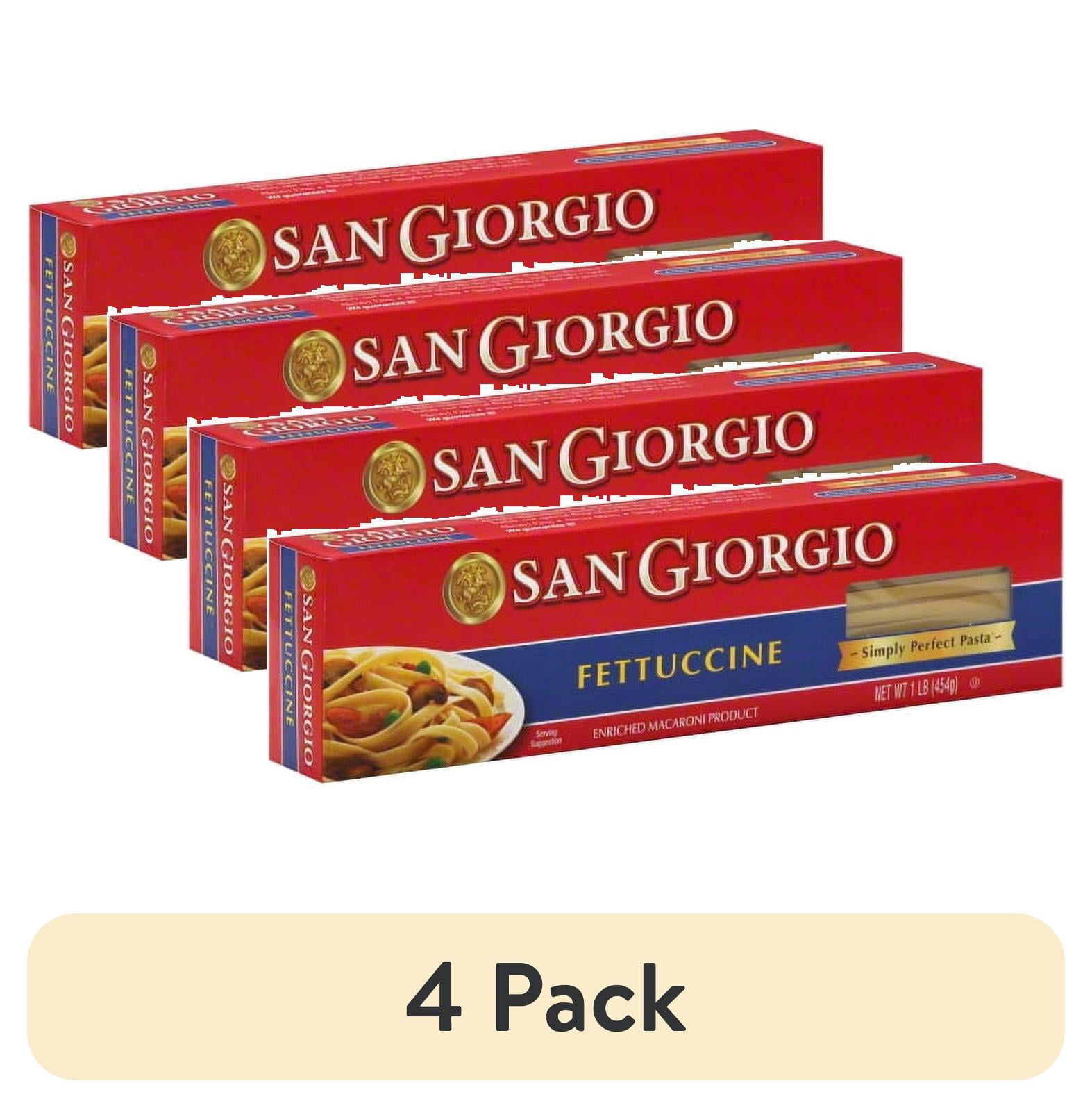 (4 pack) San Giorgio 16 oz Fettuccine Pasta